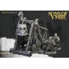 Dwarf Old Siege Engine Capatult + crew - Druk 3d - Highlands Miniatures