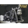 Dwarf Old Siege Engine Capatult + crew - Druk 3d - Highlands Miniatures