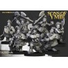 Dwarf Deathseekers x7 +cmd - Bigusson - Druk 3d - Highlands Miniatures