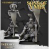 Dwarf Deathseekers x7 +cmd - Bigusson - Druk 3d - Highlands Miniatures