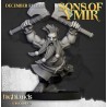 Dwarf Deathseekers x7 +cmd - Bigusson - Druk 3d - Highlands Miniatures