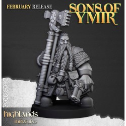 Dwarf Engineers - Bigusson - Druk 3d - Highlands Miniatures