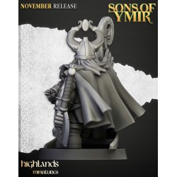 Dwarf Sea Lord - Bigusson - Druk 3d - Highlands Miniatures