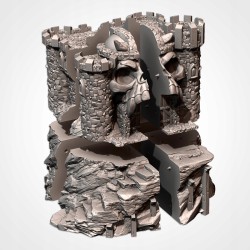THE SKULL CASTLE - Bigusson - Teren do gier bitewnych - Txarli Factory