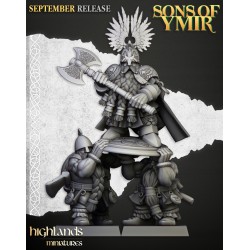 King Ulric of Thrym-Heim - Bigusson - Druk 3d - Highlands Miniatures