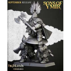 King Ulric of Thrym-Heim - Bigusson - Druk 3d - Highlands Miniatures