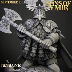 King Ulric of Thrym-Heim - Bigusson - Druk 3d - Highlands Miniatures