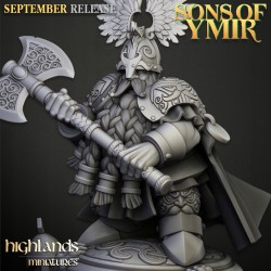 King Ulric of Thrym-Heim - Bigusson - Druk 3d - Highlands Miniatures