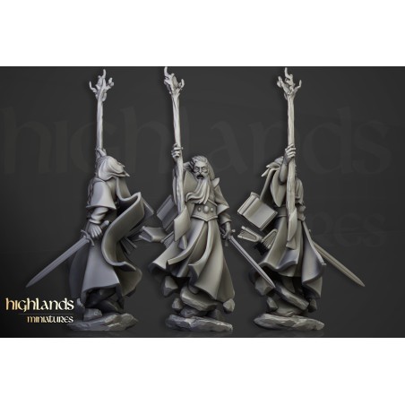 Mage of light - Bigusson - Druk 3d - Highlands Miniatures