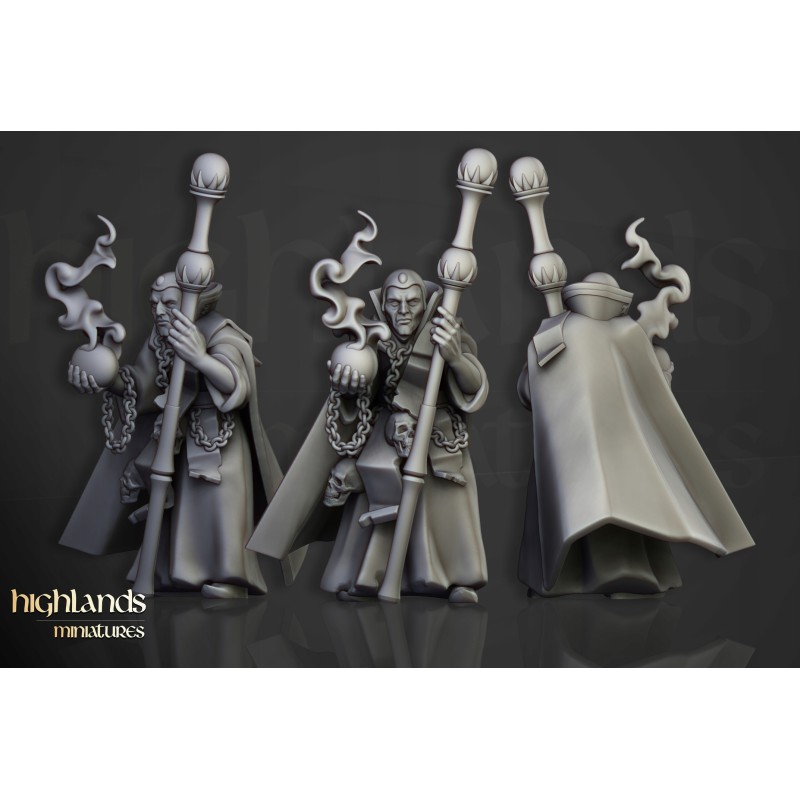 Mage of darkness - Bigusson - Druk 3d - Highlands Miniatures