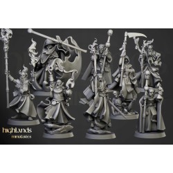 Mage of necromancy - Bigusson - Druk 3d - Highlands Miniatures