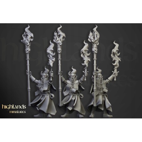 Mage of fire - Bigusson - Druk 3d - Highlands Miniatures
