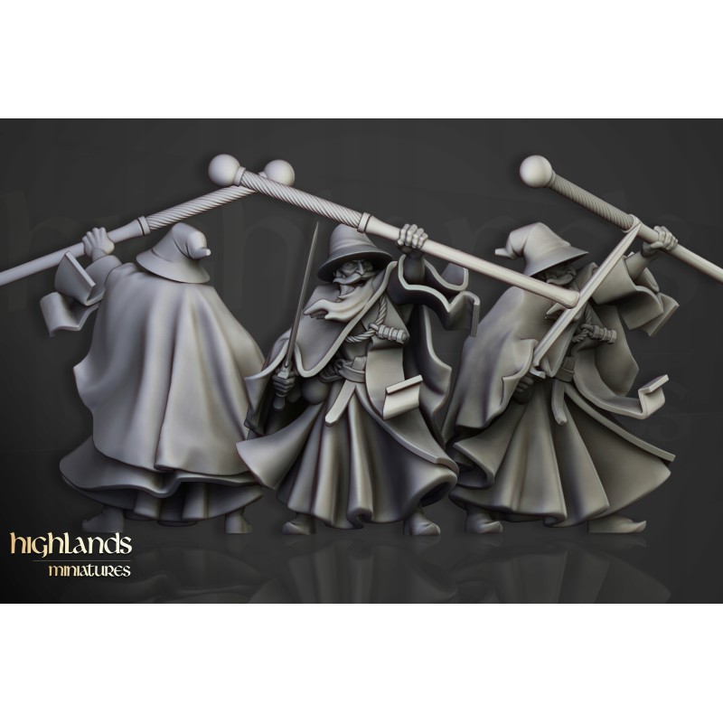 Mage of healing - Bigusson - Druk 3d - Highlands Miniatures