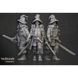 Inquisitorial Band x 9 - Bigusson - Druk 3d - Highlands Miniatures