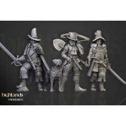 Inquisitorial Band x 9 - Bigusson - Druk 3d - Highlands Miniatures