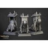 Inquisitorial Band x 9 - Bigusson - Druk 3d - Highlands Miniatures