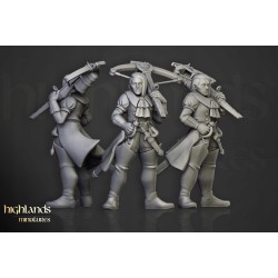 Inquisitorial Band x 9 - Bigusson - Druk 3d - Highlands Miniatures
