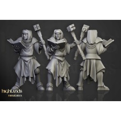 Inquisitorial Band x 9 - Bigusson - Druk 3d - Highlands Miniatures