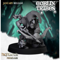 Swamp Goblin with Bows x7 +cmd - Bigusson - Druk 3d - Highlands Miniatures