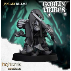 Swamp Goblin with Bows x7 +cmd - Bigusson - Druk 3d - Highlands Miniatures