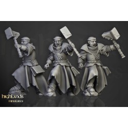 Inquisitorial Band x 9 - Bigusson - Druk 3d - Highlands Miniatures