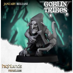 Swamp Goblin with Bows x7 +cmd - Bigusson - Druk 3d - Highlands Miniatures