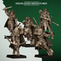 Feral Elves Scouts x5