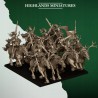Feral Elves Forest Riders x7 + CMD