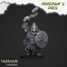 Armoured Orcs x 17 + cmd - Bigusson - Druk 3d - Highlands Miniatures
