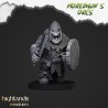 Armoured Orcs x 17 + cmd - Bigusson - Druk 3d - Highlands Miniatures