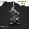 Armoured Orcs x7 +cmd - Bigusson - Druk 3d - Highlands Miniatures