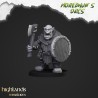 Armoured Orcs x 17 + cmd - Bigusson - Druk 3d - Highlands Miniatures