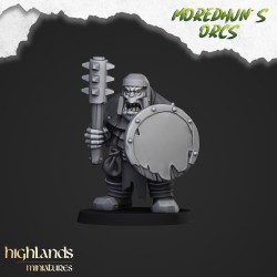 Armoured Orcs x 17 + cmd - Bigusson - Druk 3d - Highlands Miniatures