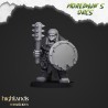Armoured Orcs x 17 + cmd - Bigusson - Druk 3d - Highlands Miniatures