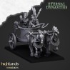 Ancient Skeletal Chariots x 3 - Highlands Miniatures