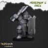 Armoured Orcs x7 +cmd - Bigusson - Druk 3d - Highlands Miniatures