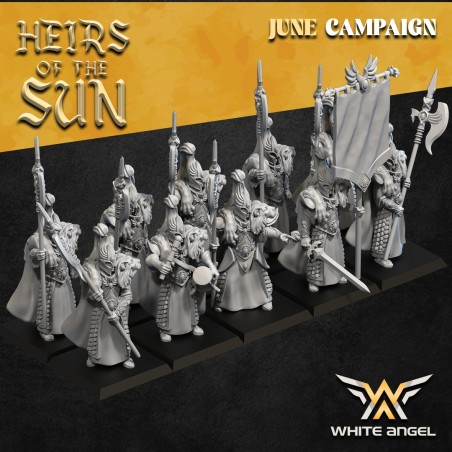 Lion Guard of the Sun x10 - White Angels
