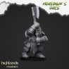 Armoured Orcs x7 +cmd - Bigusson - Druk 3d - Highlands Miniatures