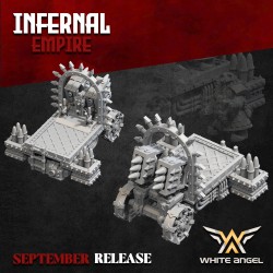 INFERNAL ROCKET - Infernal Empire | Roleplaying | 32mm 28mm | White Angel |