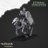 Ancient Skeletal Cavalry with Bows x 7 + command - Highlands Miniatures