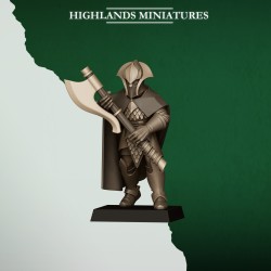 Feral Axemen x 10 | RPGs | Roleplaying | Wood Elfves | Highlands Miniatures
