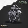 Ancient Skeletal Cavalry with Bows x 7 + command - Highlands Miniatures