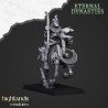 Ancient Skeletal Cavalry with Bows x 7 + command - Highlands Miniatures