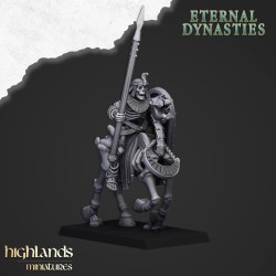 Ancient Skeletal Cavalry with Spears x7 + command - Highlands Miniatures