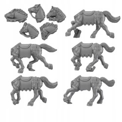 BRETON: Yeomen Unit x5 | Roleplaying | 32mm/28mm | Monstrous Encounters