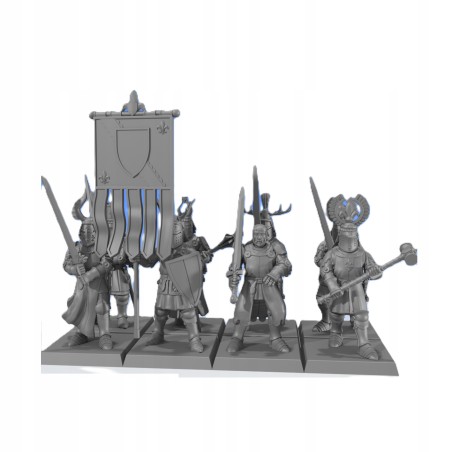 BRETON: Foot Knights Unit x 10| RPGs | Roleplaying | Monstrous Encounters