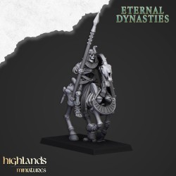 Ancient Skeletal Cavalry with Spears x7 + command - Highlands Miniatures