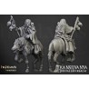 The Necromancer on horse - Bigusson - Druk 3d - Highlands Miniatures