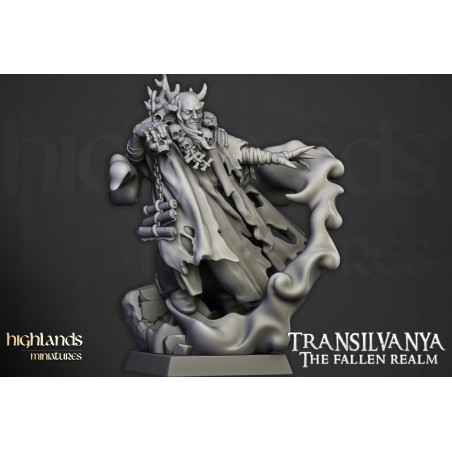The Necromancer - Bigusson - Druk 3d - Highlands Miniatures