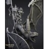 Ezekiel, Lord Necromancer on Flying Monster - Bigusson-Highlands Miniatures